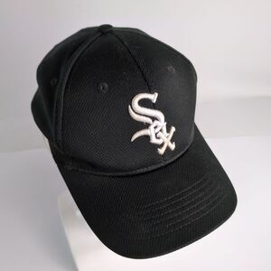 MLB Chicago White Sox Kids Youth Black Baseball Hat Ball Cap, OC Sports Team